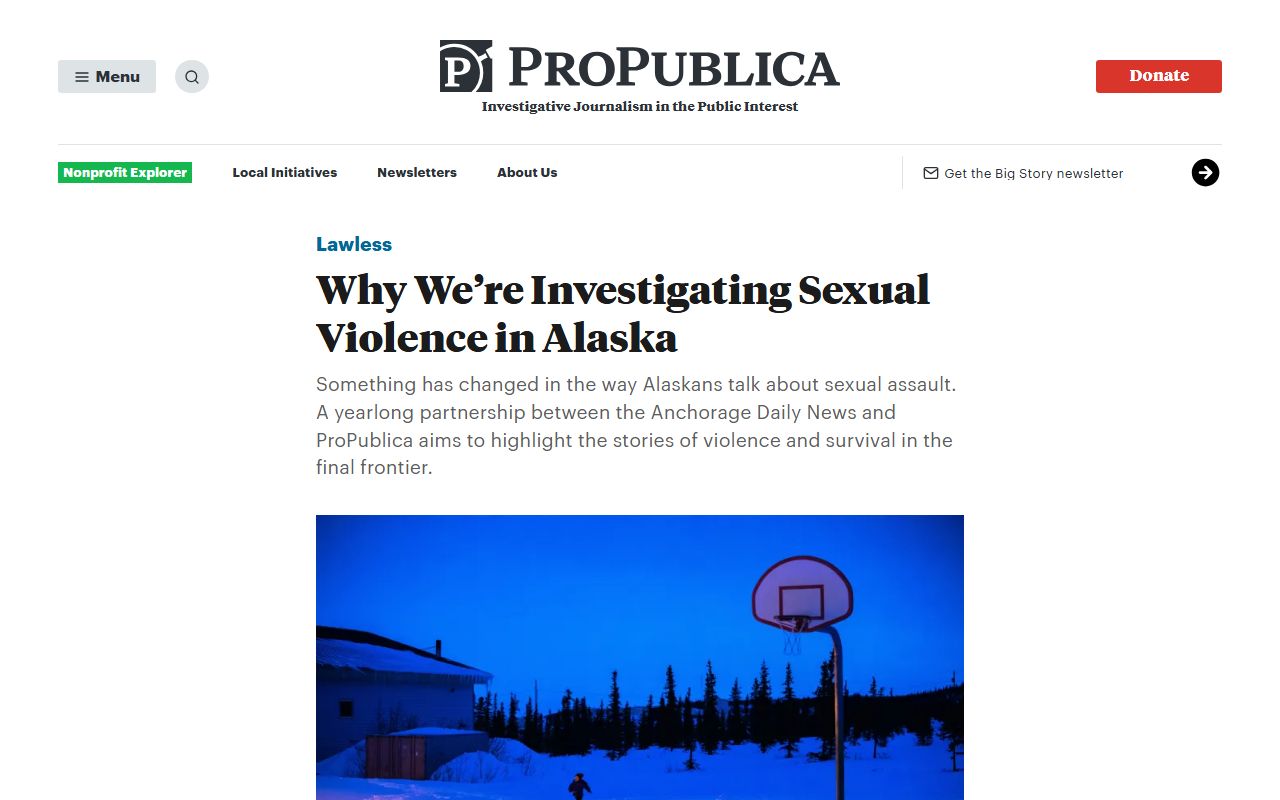 Northwest Arctic Borough sex offenders